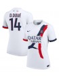 Paris Saint-Germain Desire Doue #14 Venkovní Dres pro Dámské 2024-25 Krátký Rukáv